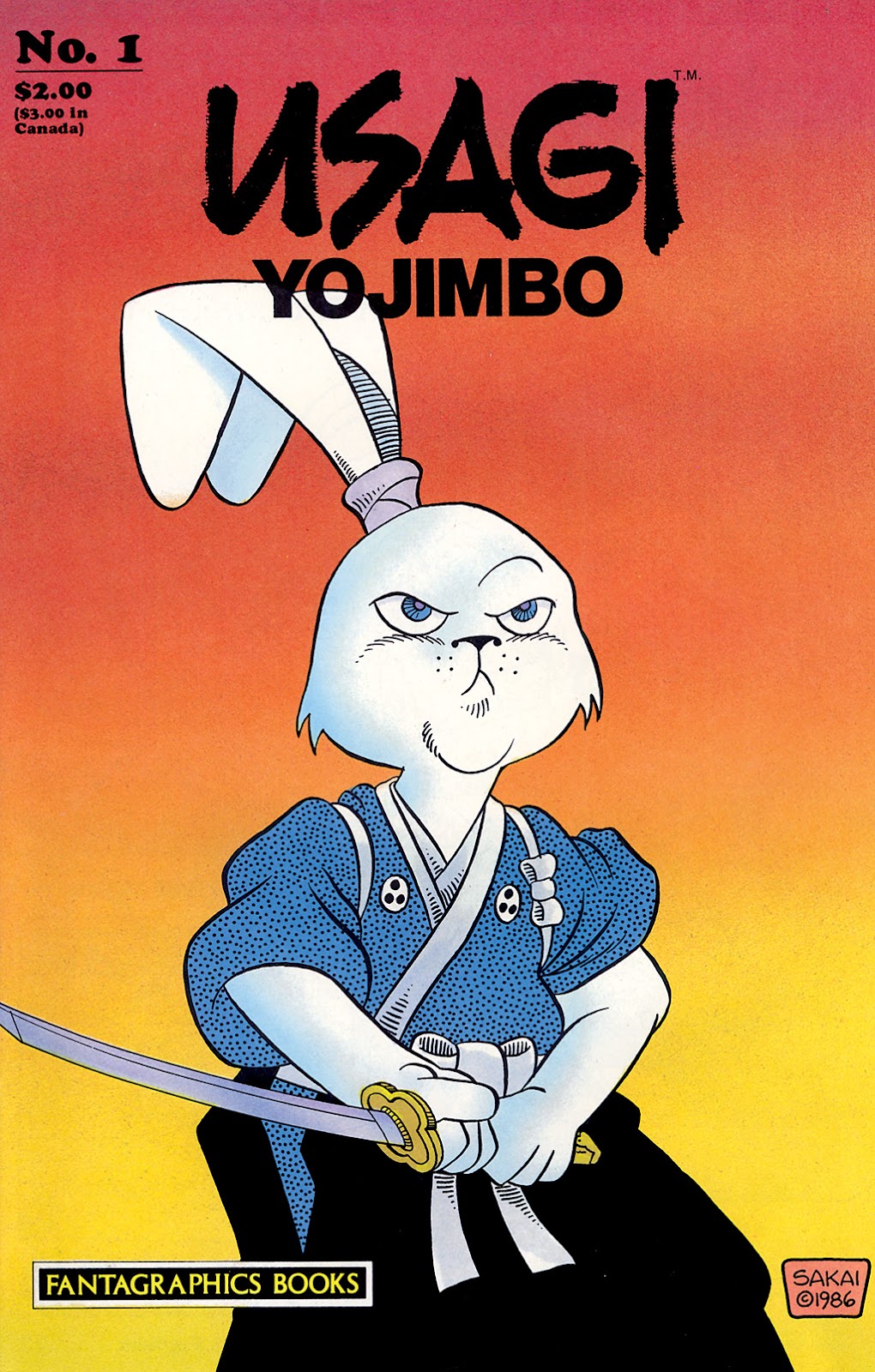 Usagi Yojimbo (1987) Issue #1 - Page 1