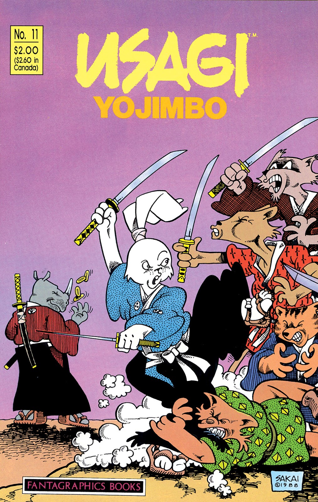 Usagi Yojimbo (1987) Issue #11 - Page 1
