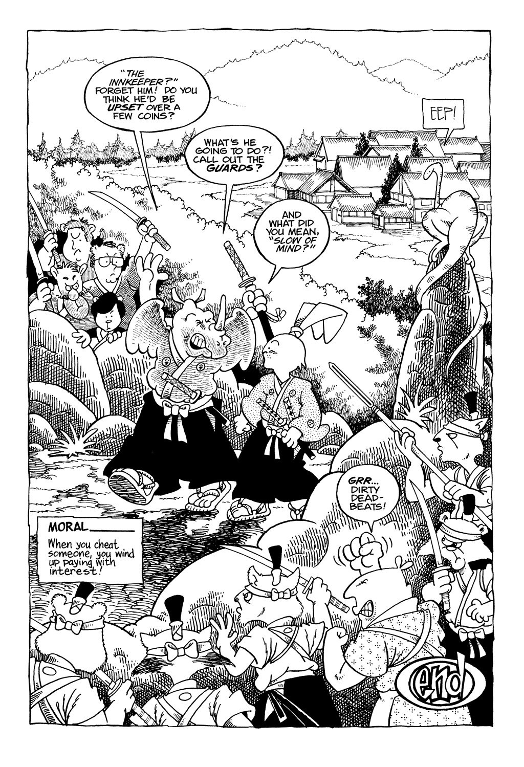 Usagi Yojimbo (1987) Issue #11 - Page 21