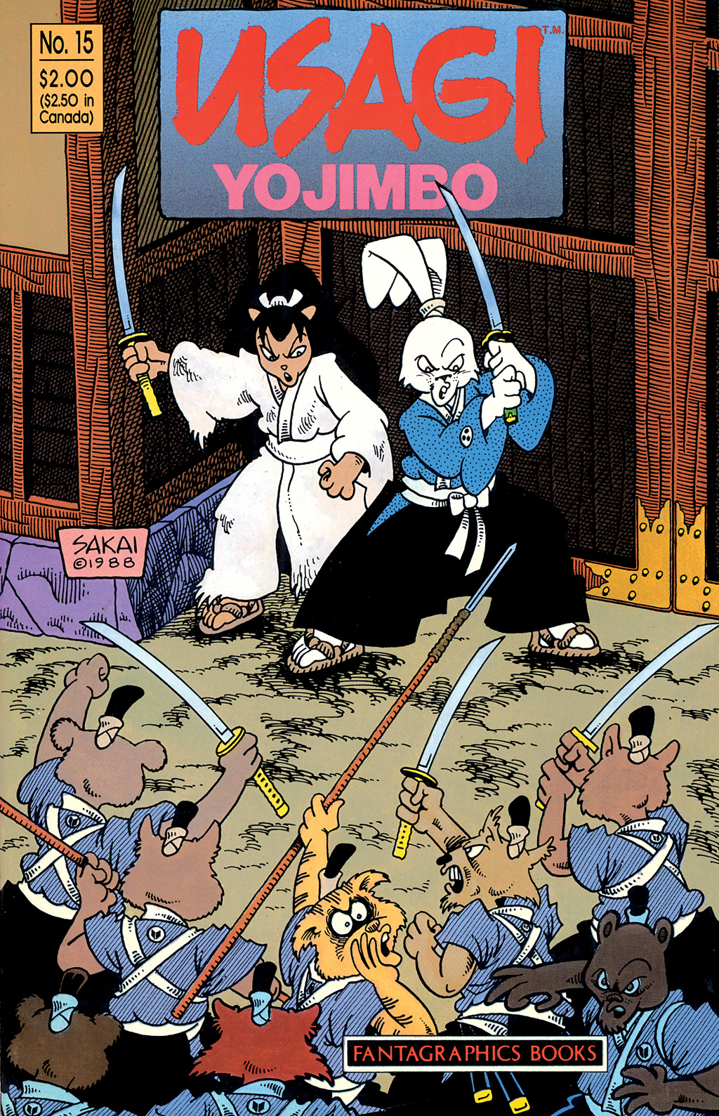 Usagi Yojimbo (1987) Issue #15 - Page 1