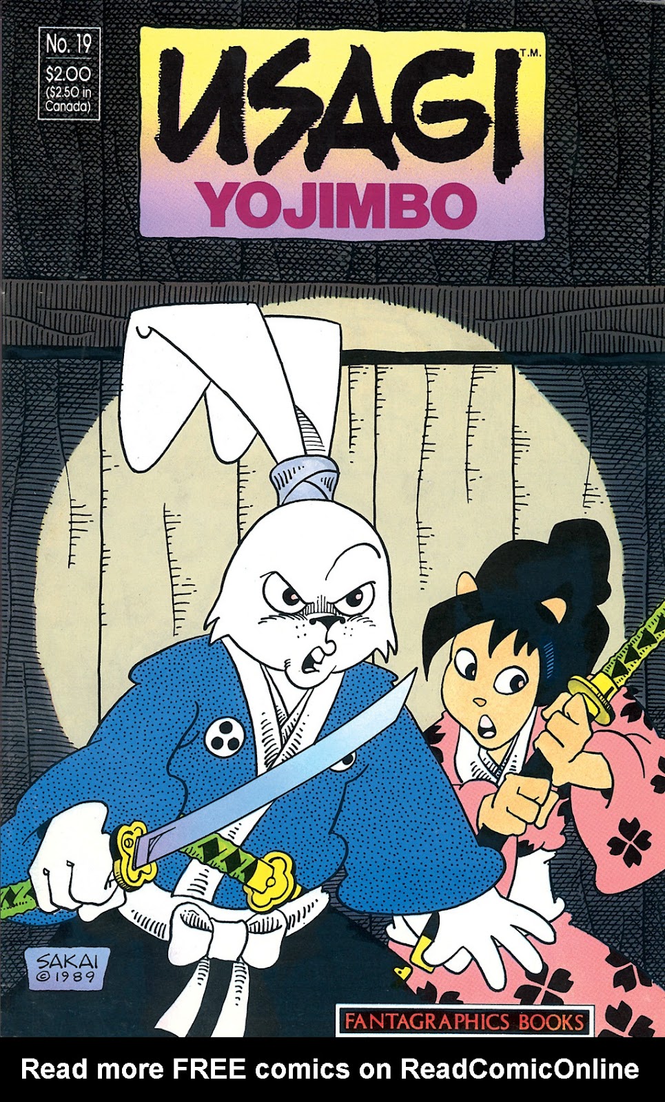 Usagi Yojimbo (1987) Issue #19 - Page 1