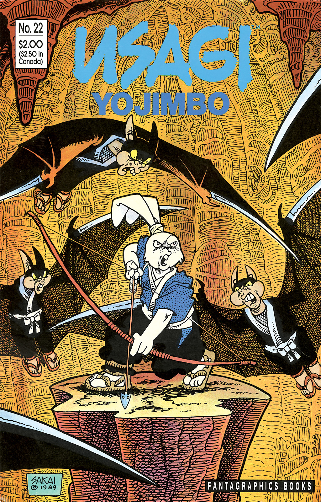Usagi Yojimbo (1987) Issue #22 - Page 1