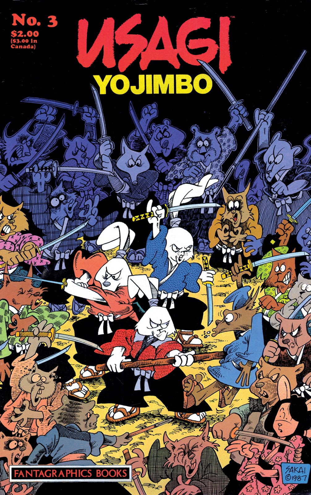 Usagi Yojimbo (1987) Issue #3 - Page 1