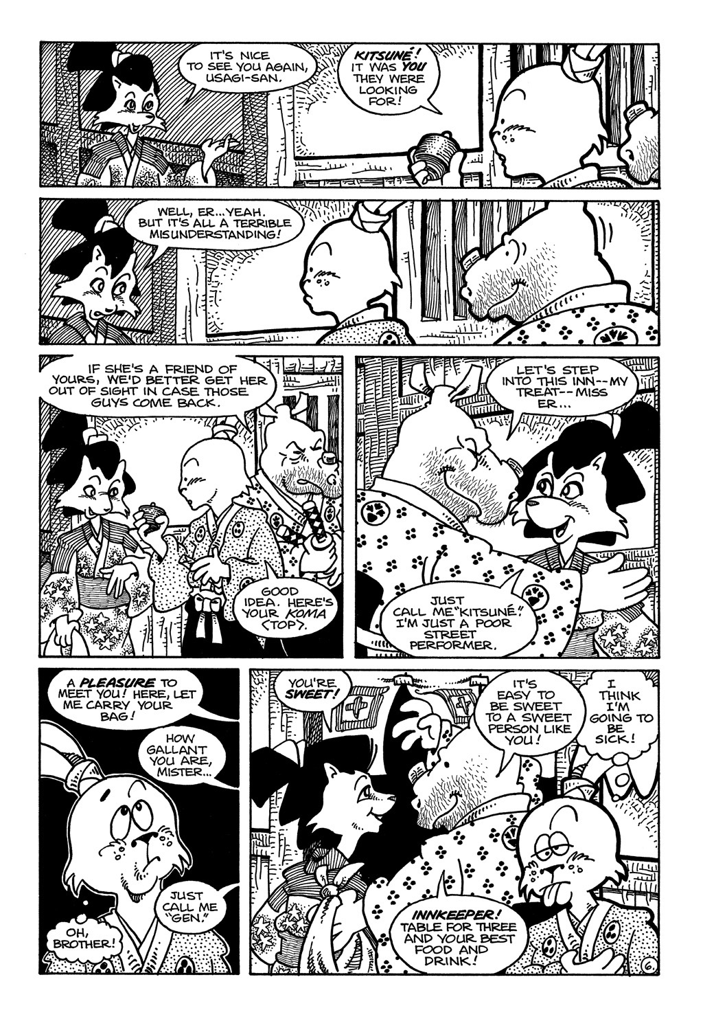 Usagi Yojimbo (1987) Issue #37 - Page 8
