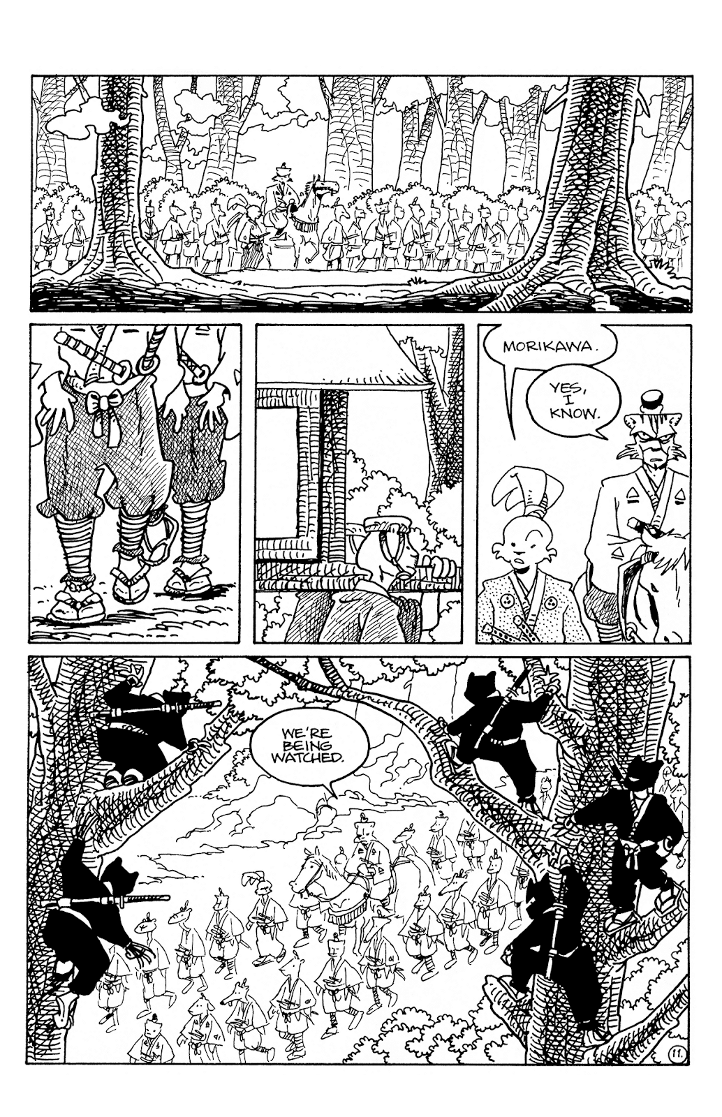 Usagi Yojimbo (1996)  Issue #115 - Page 13