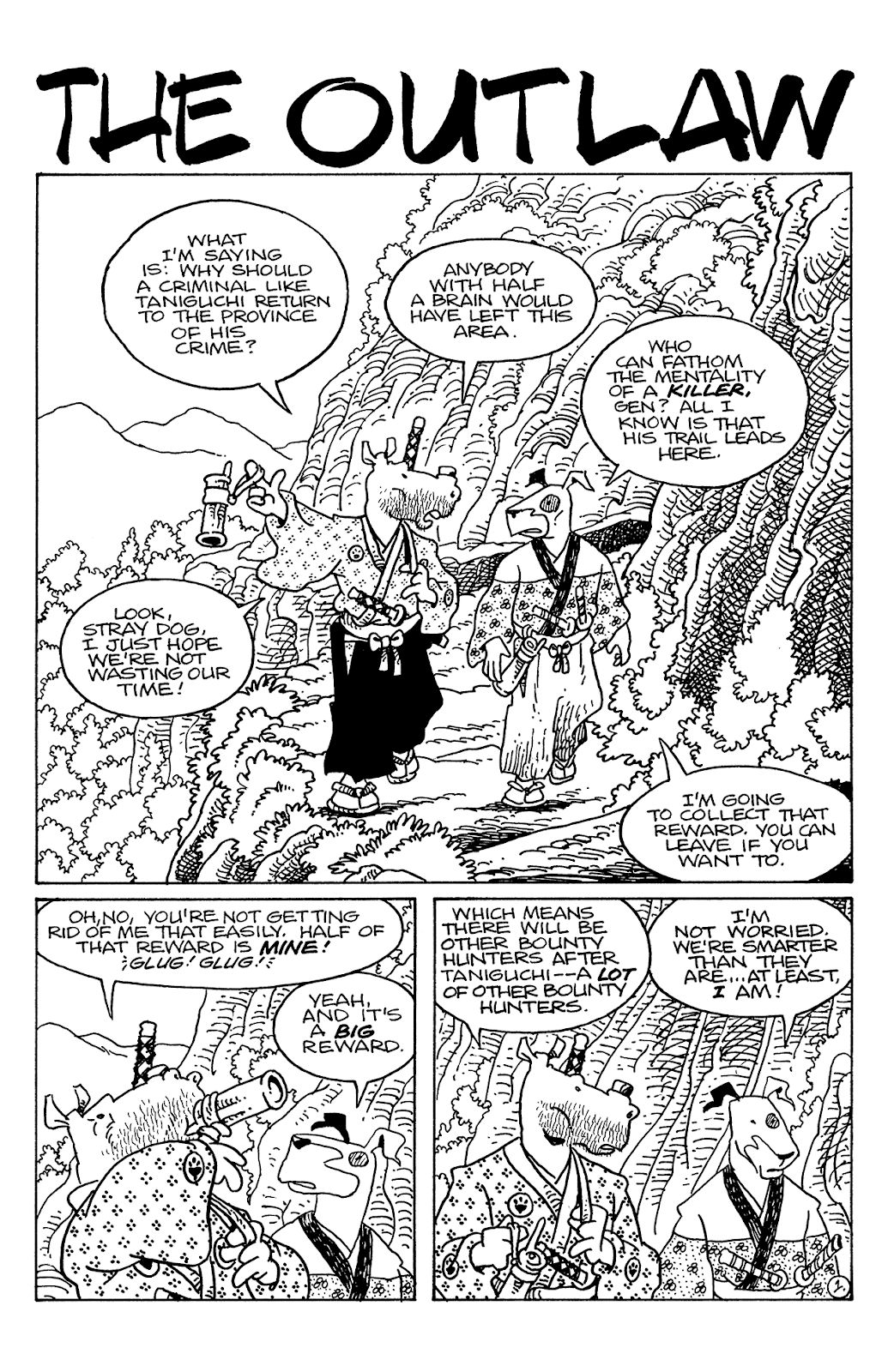 Usagi Yojimbo (1996)  Issue #116 - Page 3