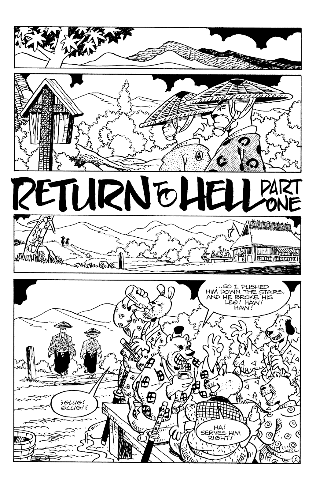 Usagi Yojimbo (1996)  Issue #130 - Page 3
