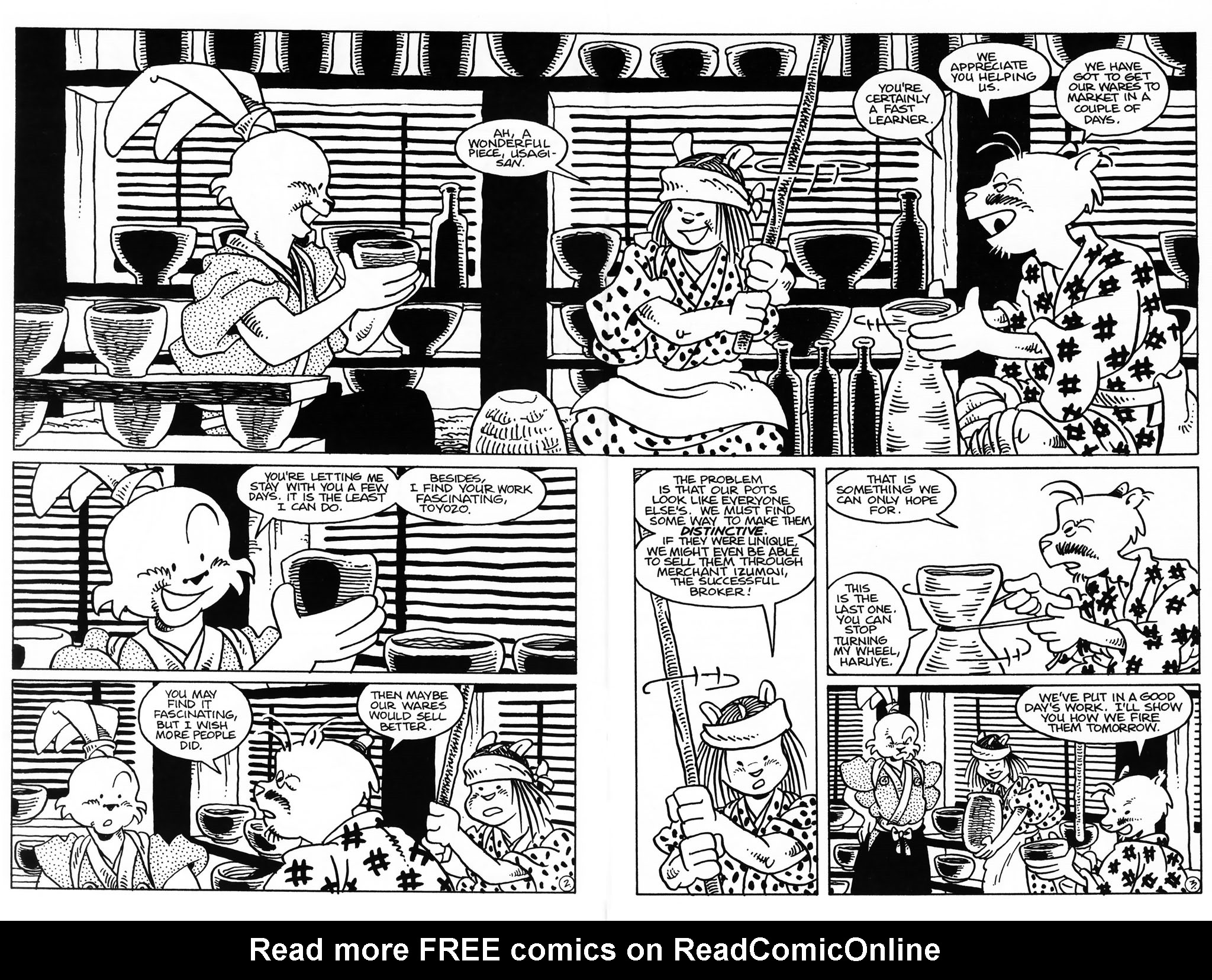 Usagi Yojimbo (1996)  Issue #33 - Page 4