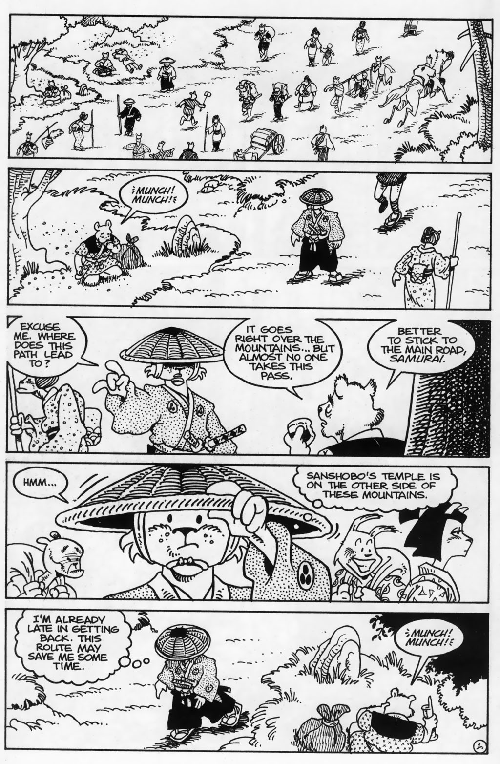 Usagi Yojimbo (1996)  Issue #37 - Page 3