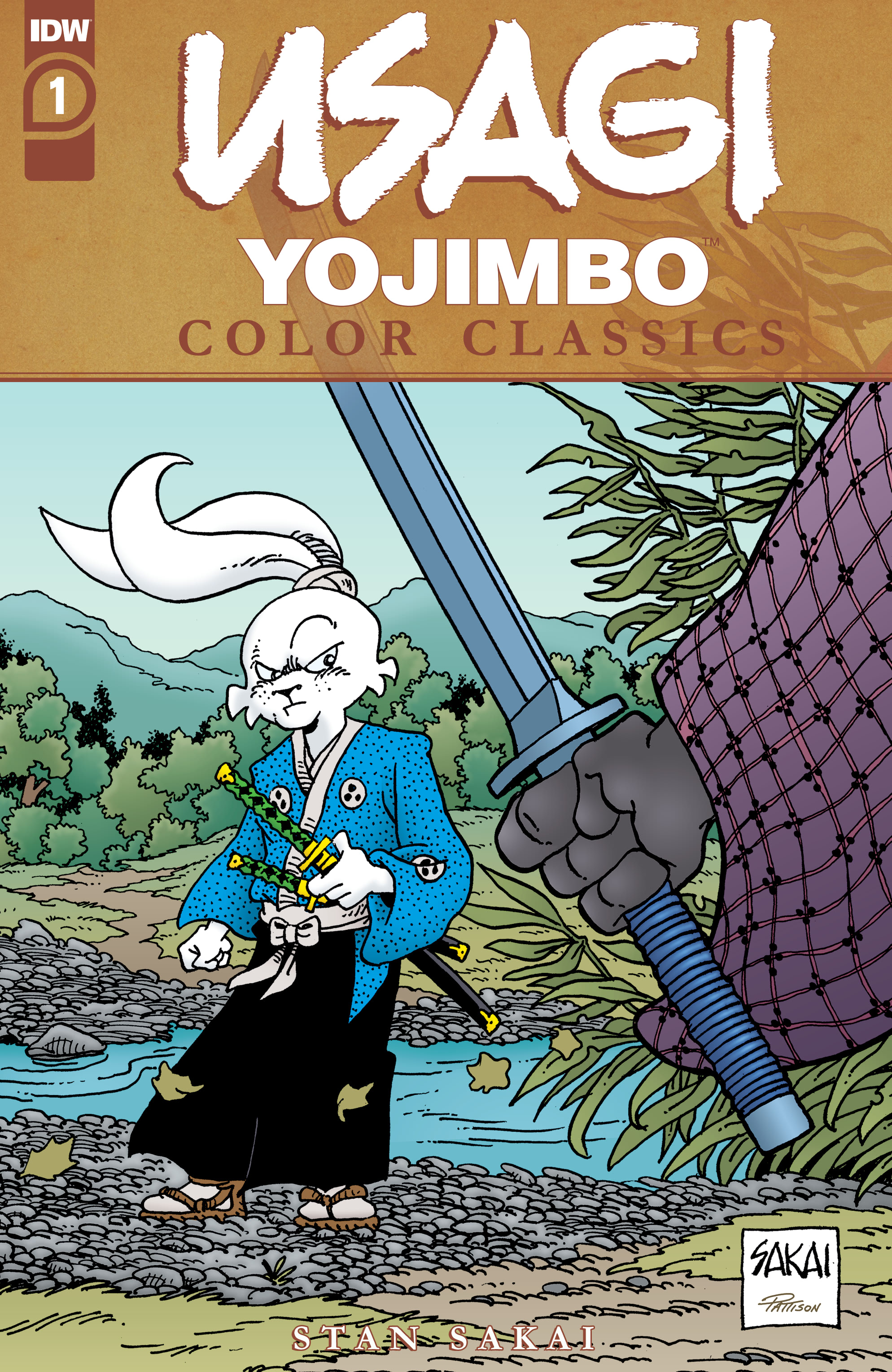 Usagi Yojimbo Color Classics Issue #1 - Page 1