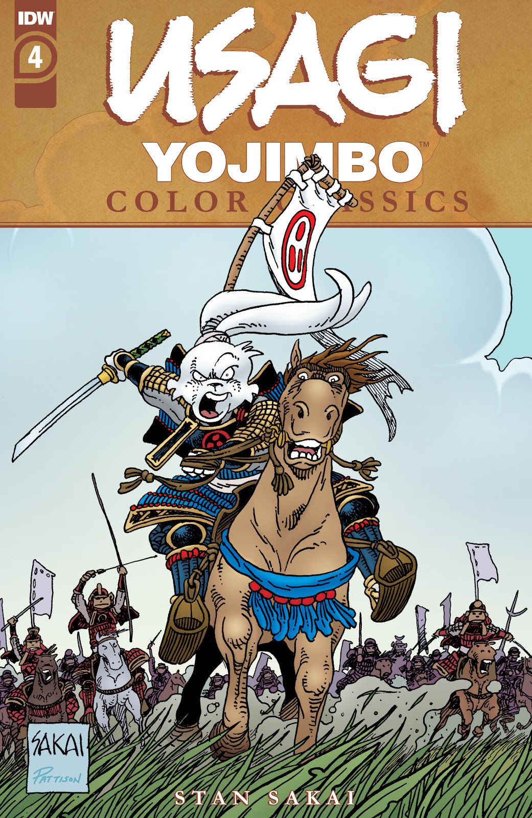 Usagi Yojimbo Color Classics Issue #4 - Page 1