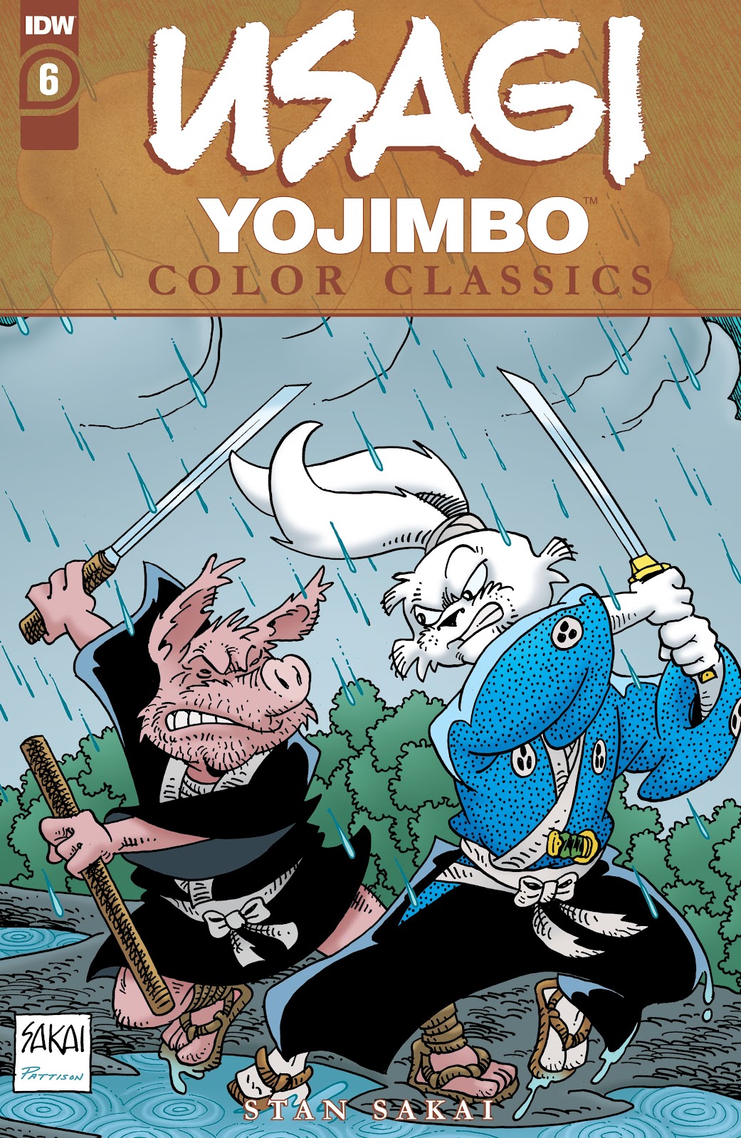 Usagi Yojimbo Color Classics Issue #6 - Page 1