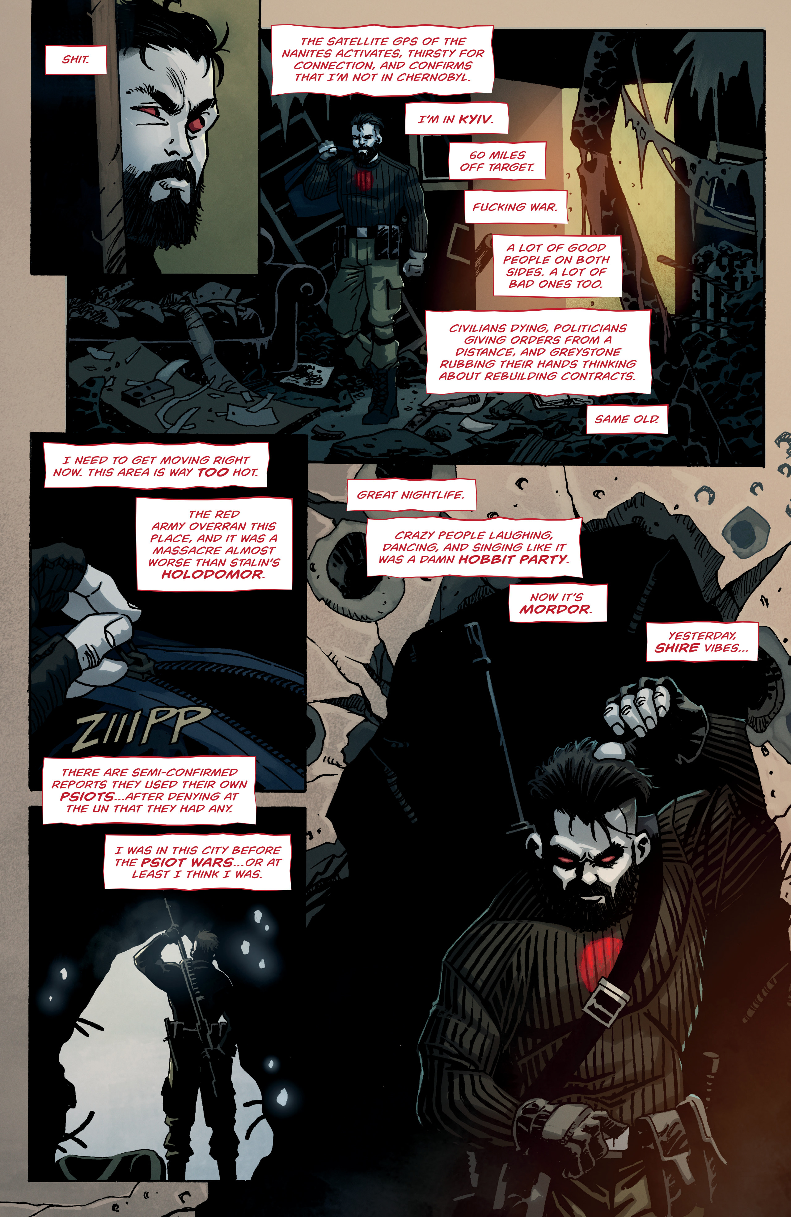 Valiant Beyond: Bloodshot - Man Made Hell Issue #1 - Page 7