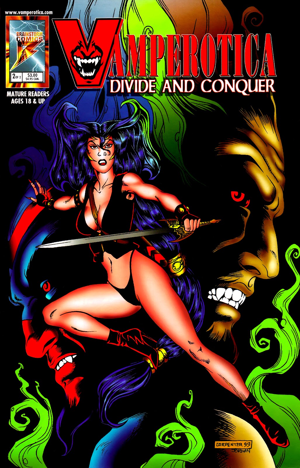 Vamperotica: Divide And Conquer Issue #2 - Page 1