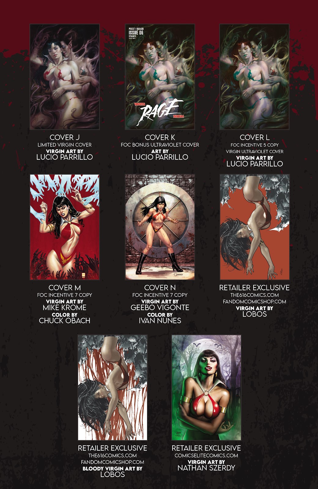 Vampirella/Dracula: Rage Issue #6 - Page 30
