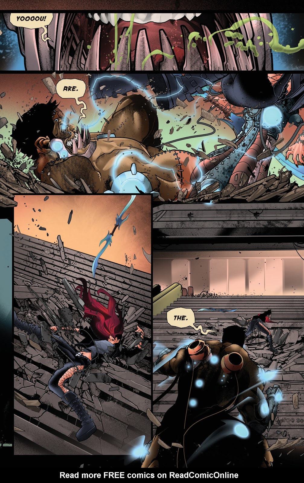 Van Helsing vs Frankenstein Issue #4 - Page 8
