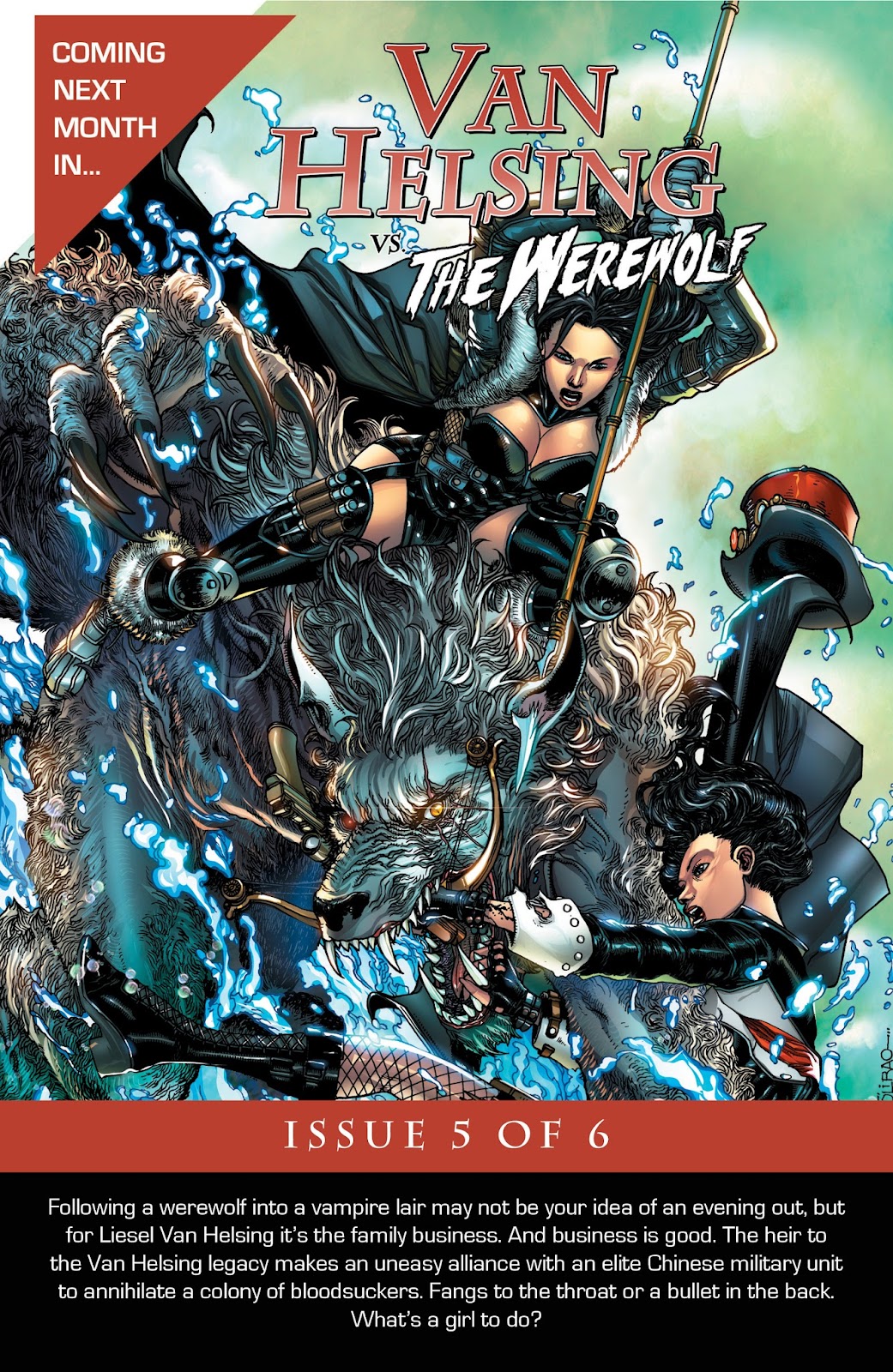 Van Helsing vs. Werewolf Issue #4 - Page 25