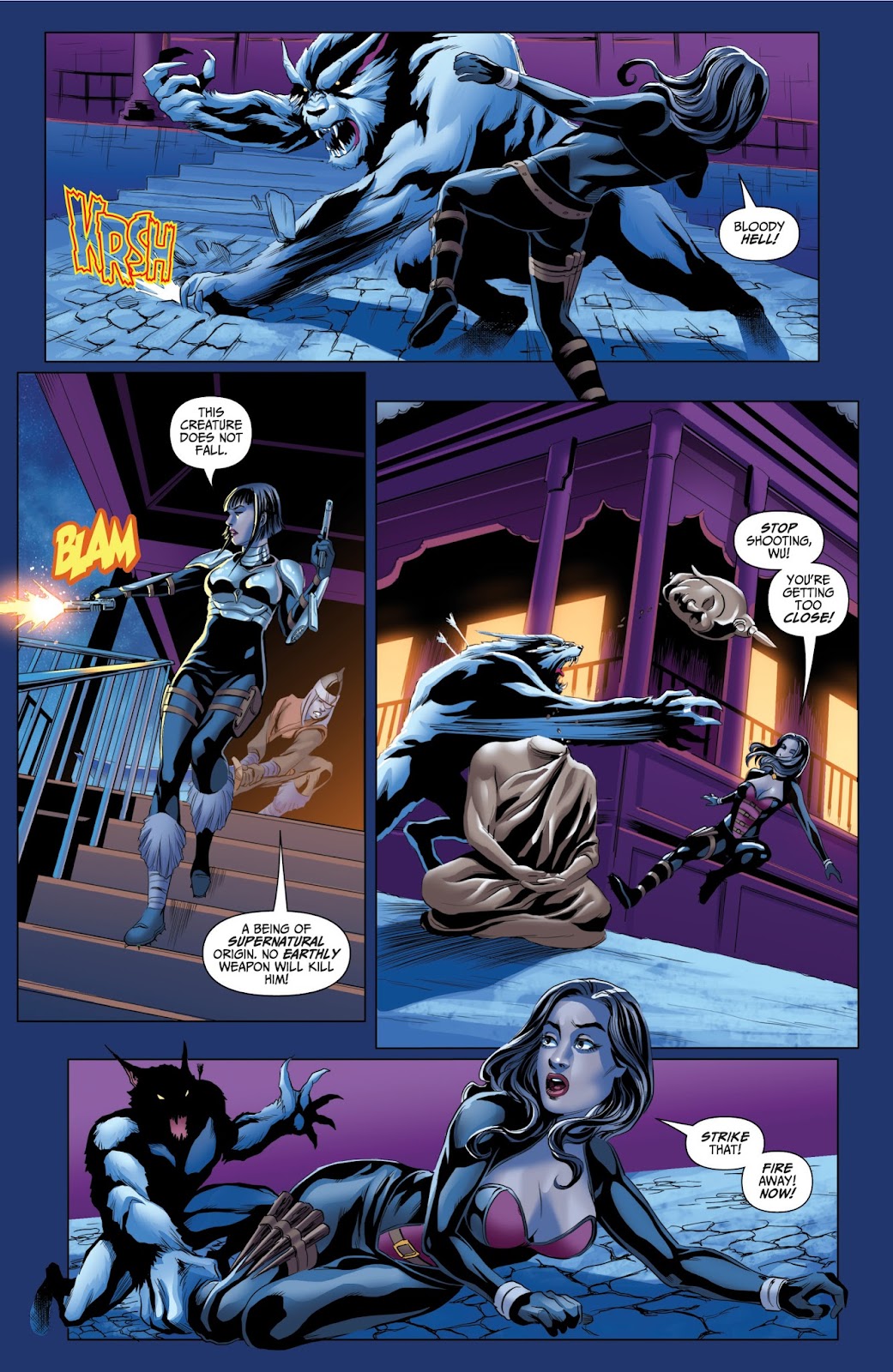 Van Helsing vs. Werewolf Issue #4 - Page 8