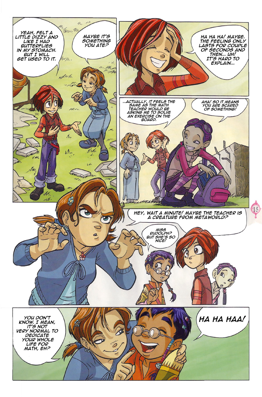 W.i.t.c.h. Issue #3 - Page 10