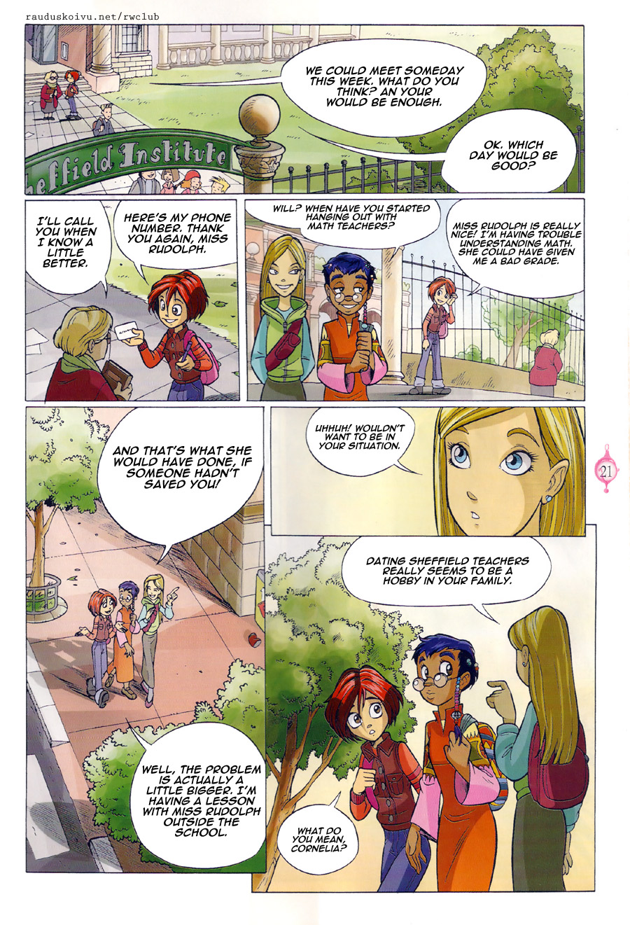 W.i.t.c.h. Issue #3 - Page 16