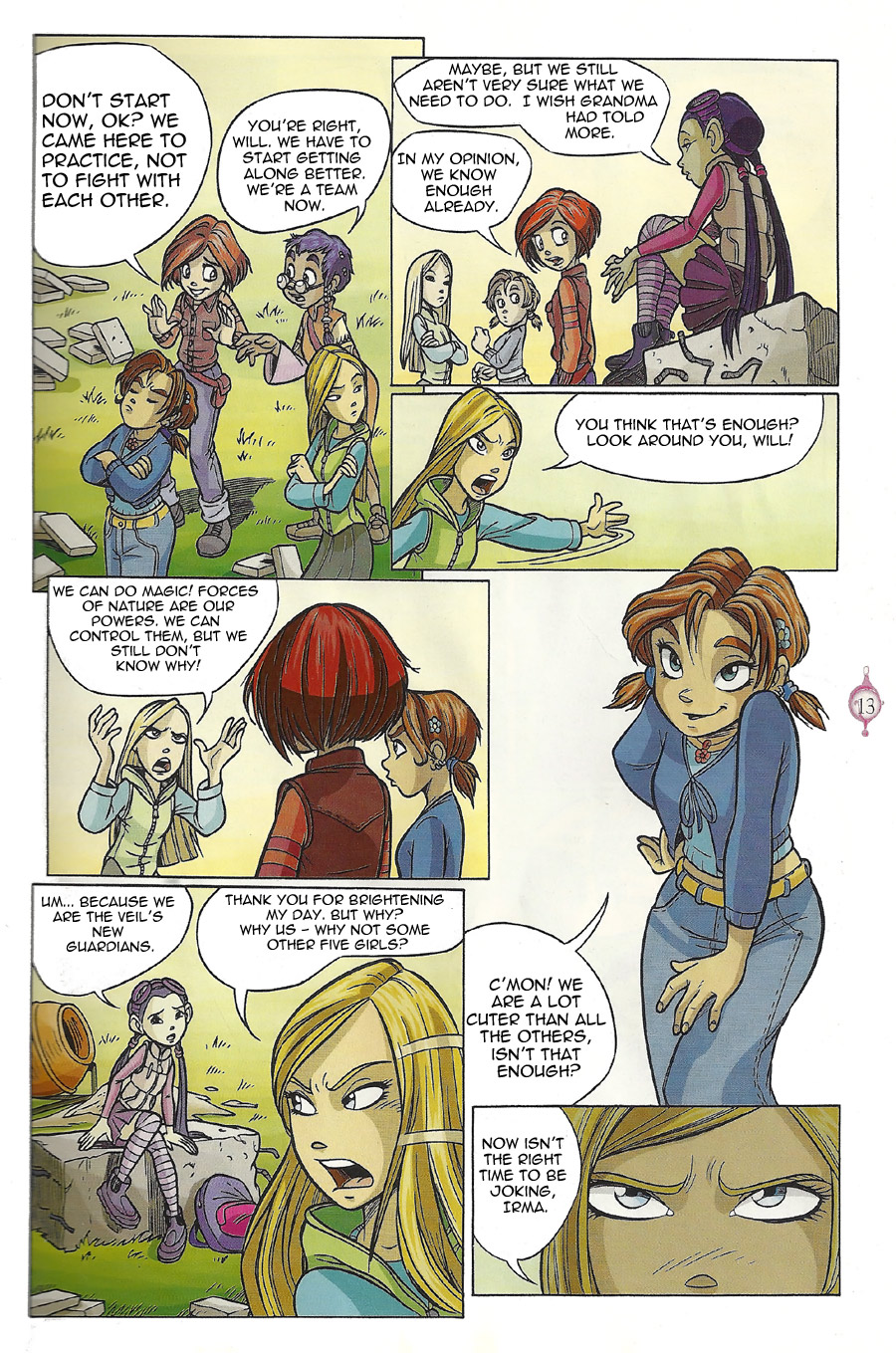 W.i.t.c.h. Issue #3 - Page 8