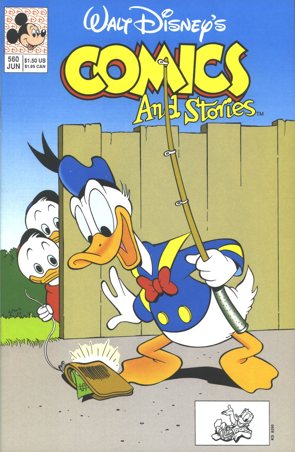 Walt Disney's Comics and Stories Issue #560 - Page 1