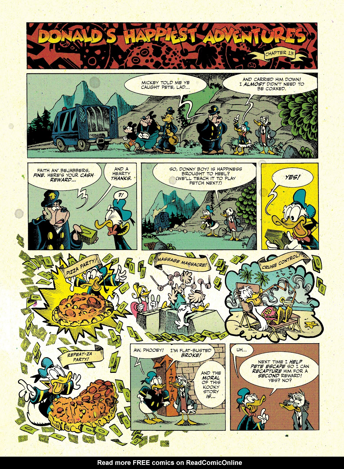 Walt Disney's Donald Duck: Donald's Happiest Adventures Full - Page 19