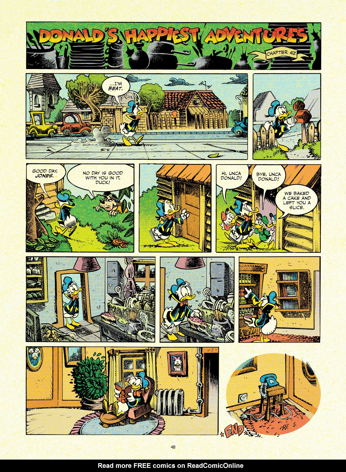 Walt Disney's Donald Duck: Donald's Happiest Adventures Full - Page 48