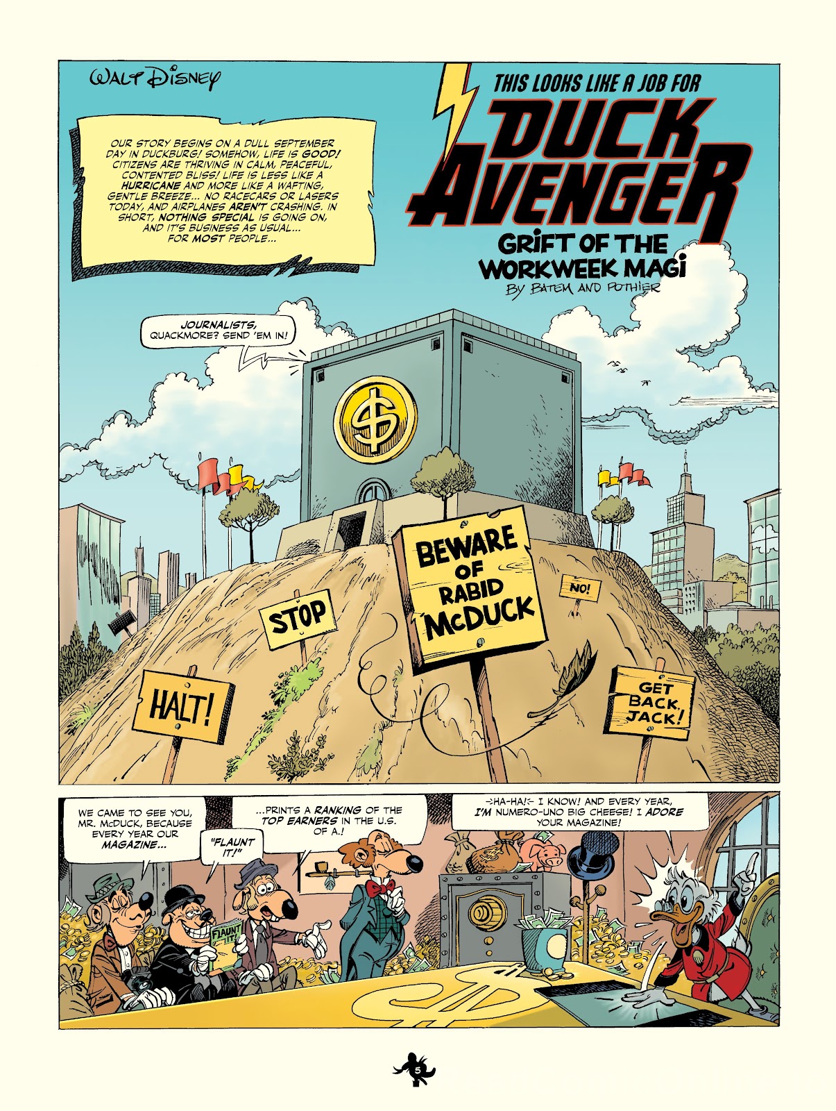 Walt Disney's Donald Duck: This Looks Like a Job for Duck Avenger! Full - Page 6