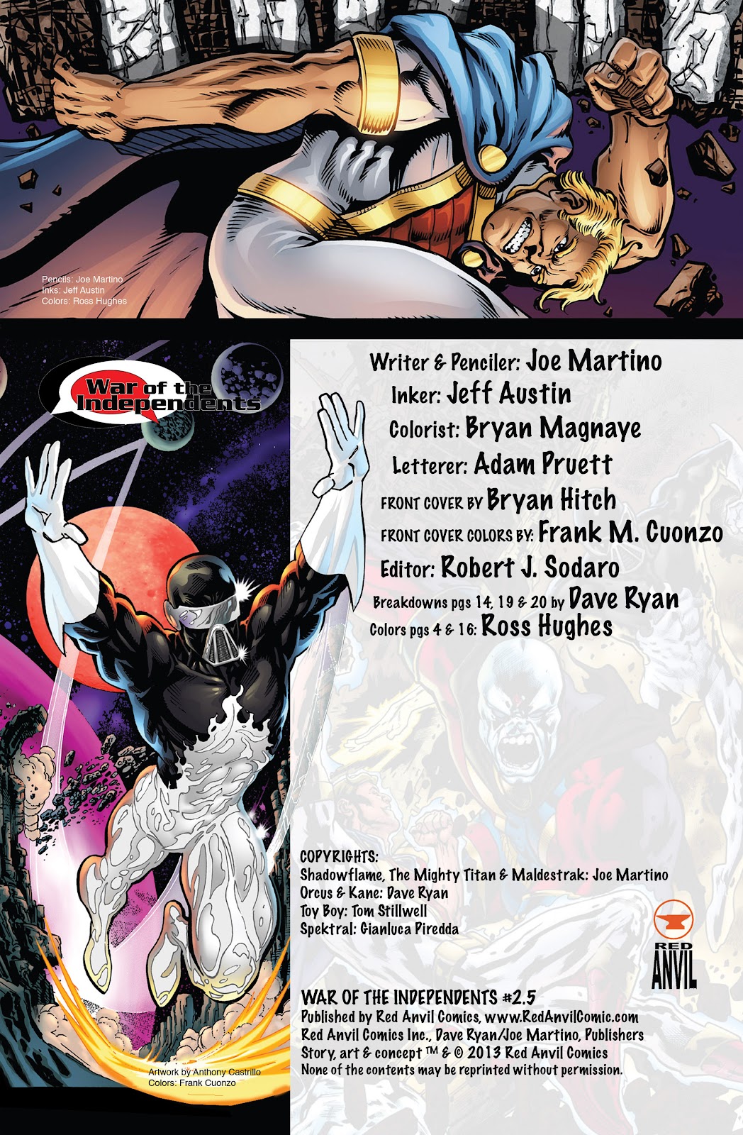 War Of The Independents Issue #2.5 - Page 2