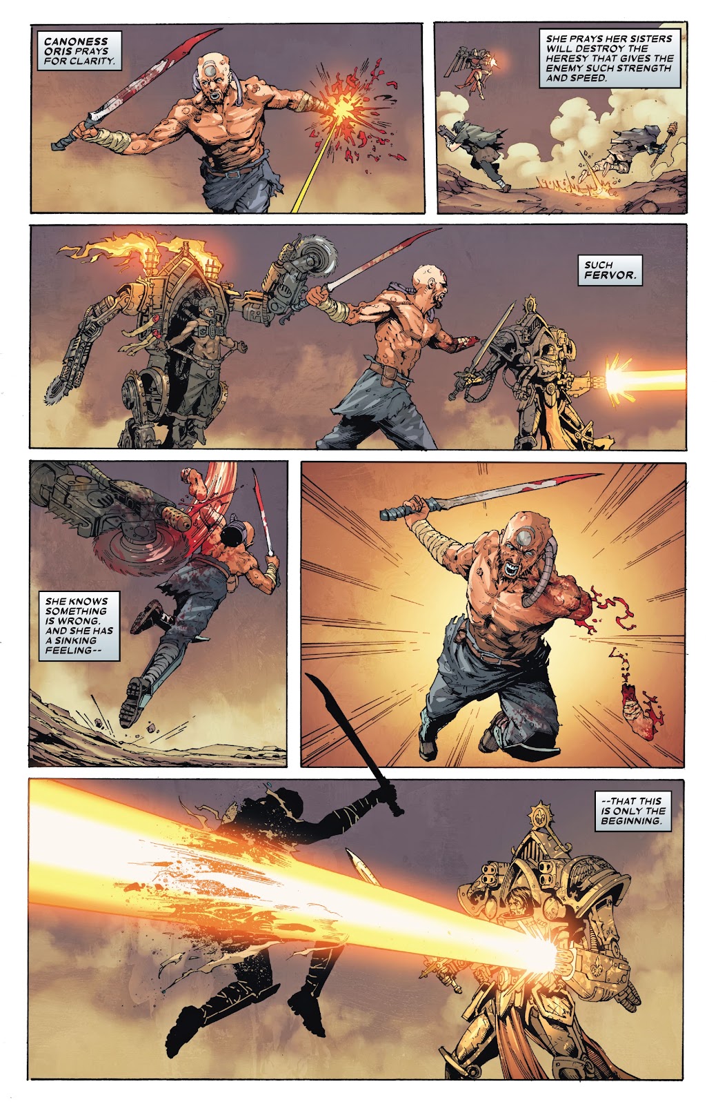 Warhammer 40,000: Sisters Of Battle Issue #5 - Page 6