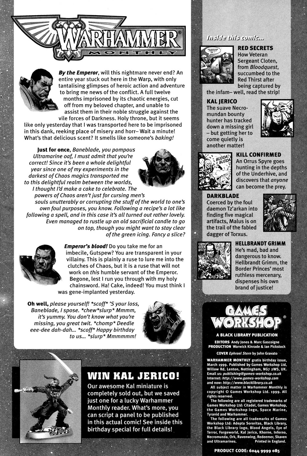 Warhammer Monthly Gratis Birthday Issue Full - Page 3