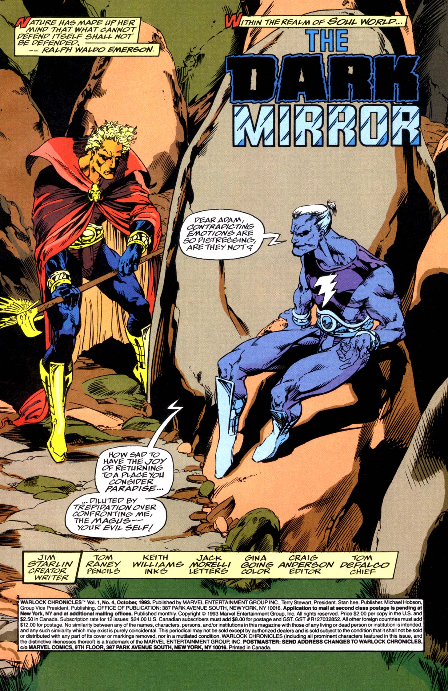 Warlock Chronicles Issue #4 - Page 2