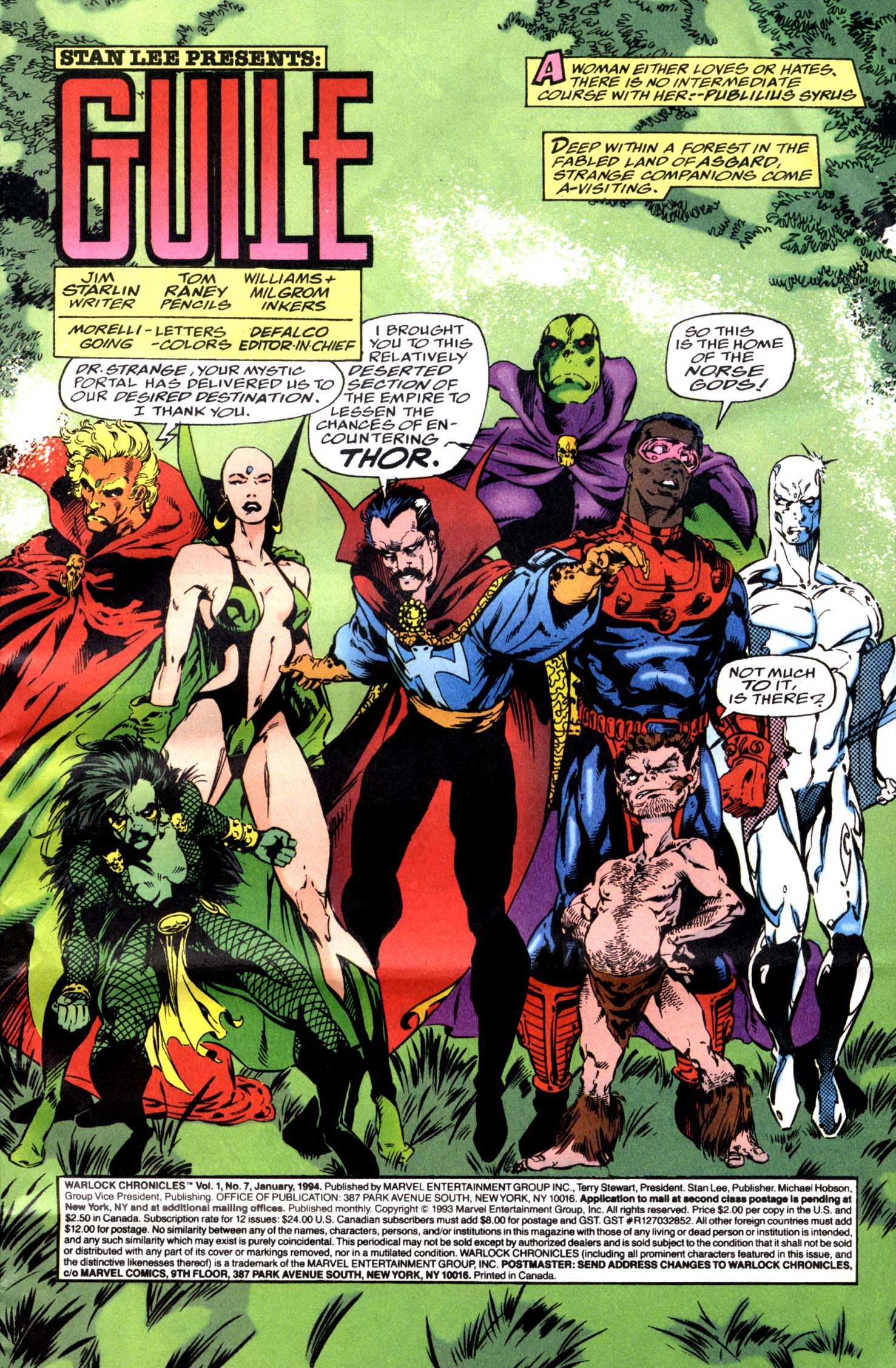Warlock Chronicles Issue #7 - Page 2