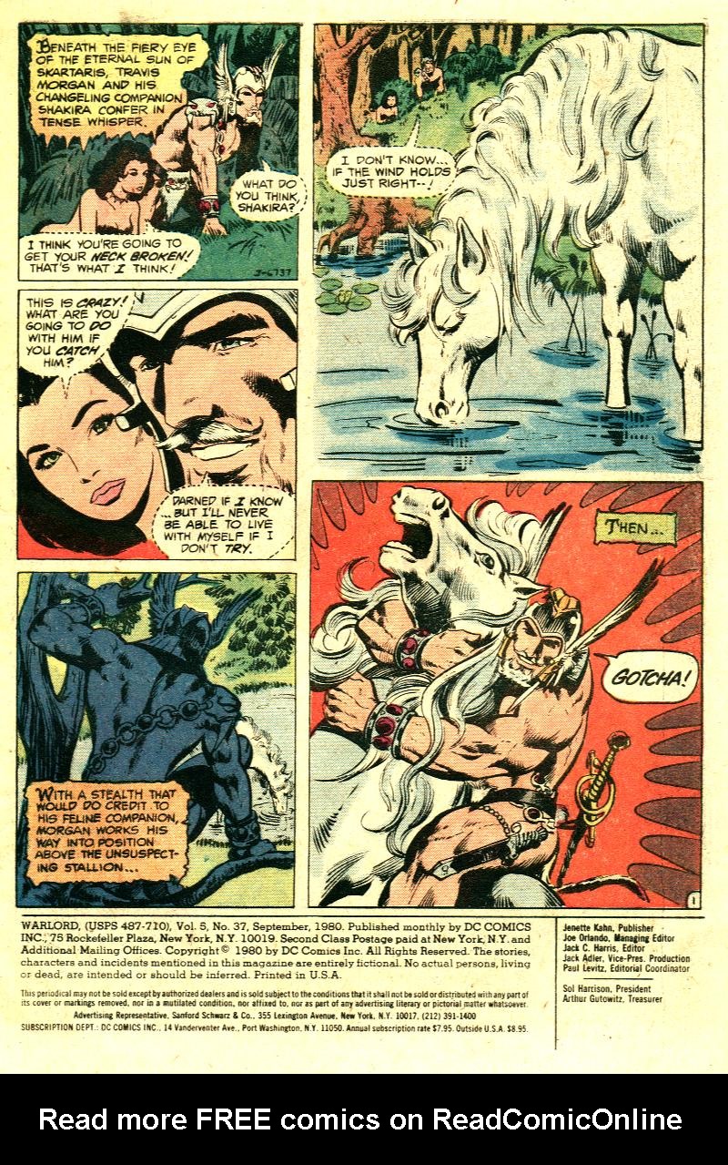 Warlord (1976) Issue #37 - Page 2