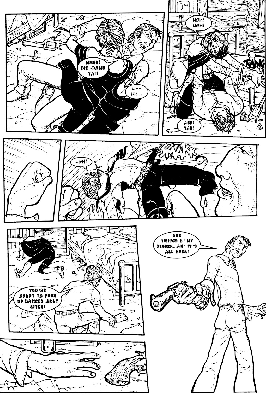 Warrior Nun: Black & White Issue #15 - Page 18