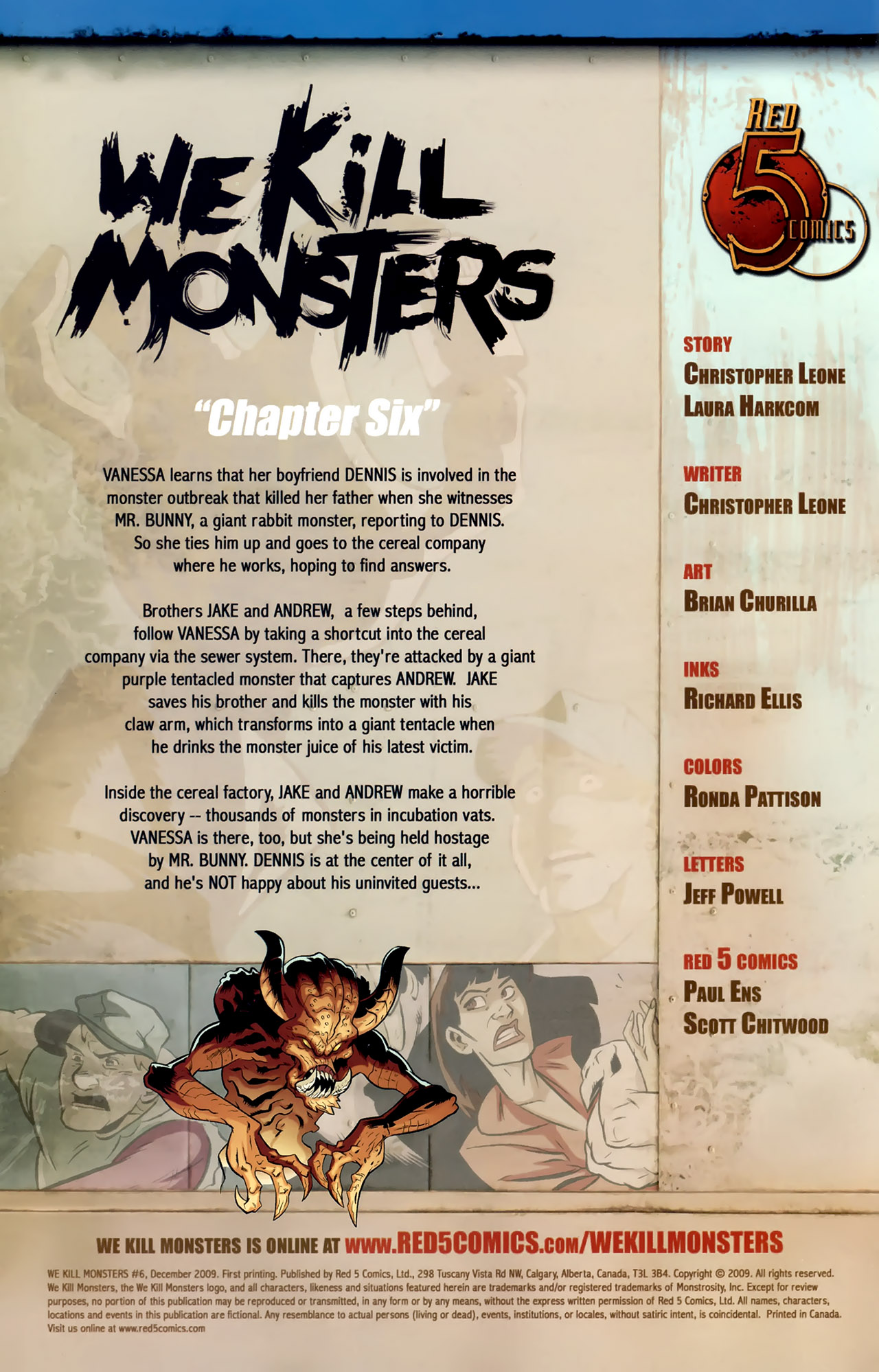 We Kill Monsters Issue #6 - Page 2