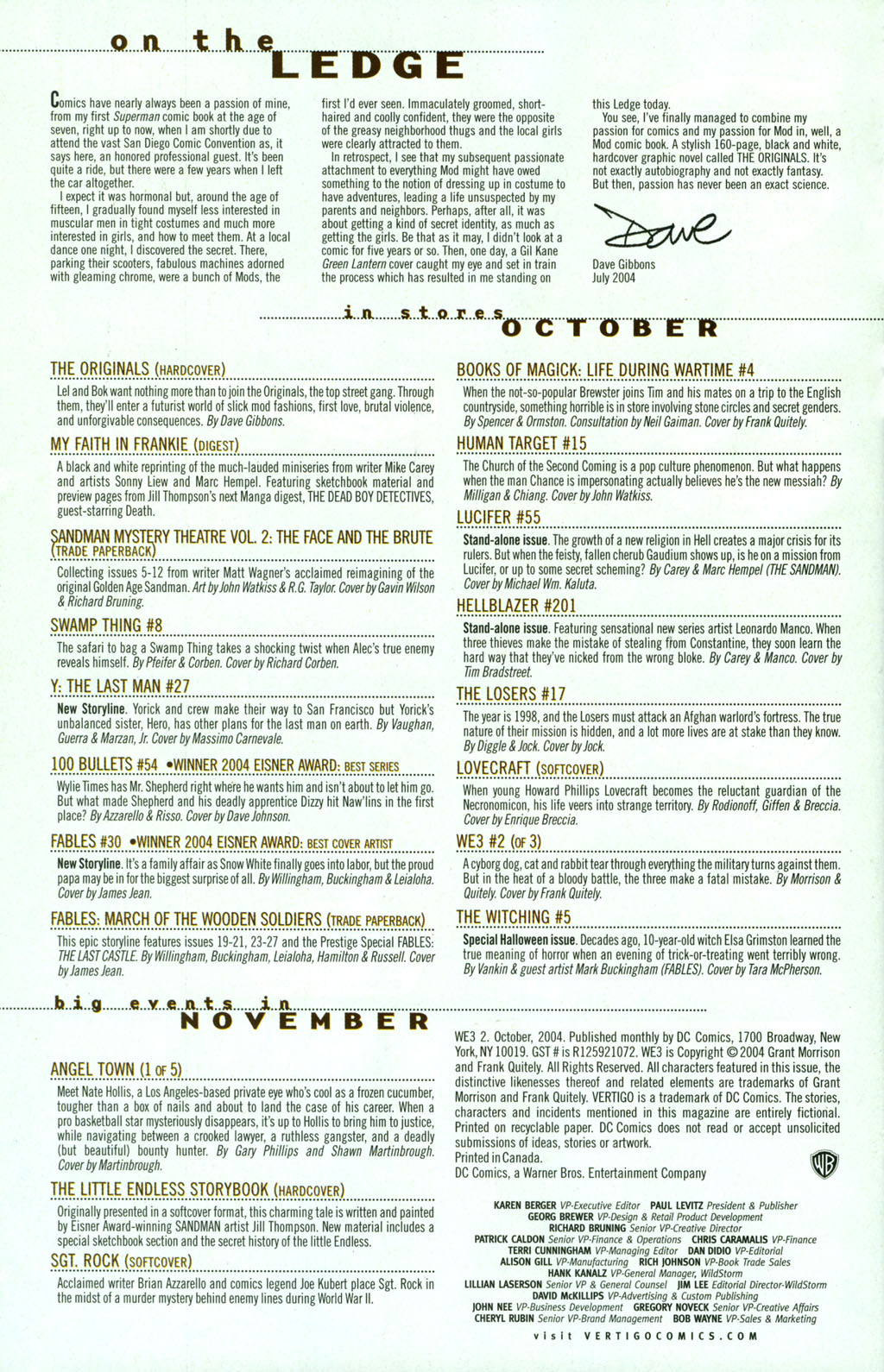 We3 Issue #2 - Page 30