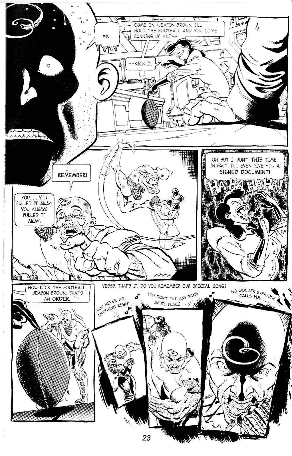 Weapon Brown (2002) Full - Page 25