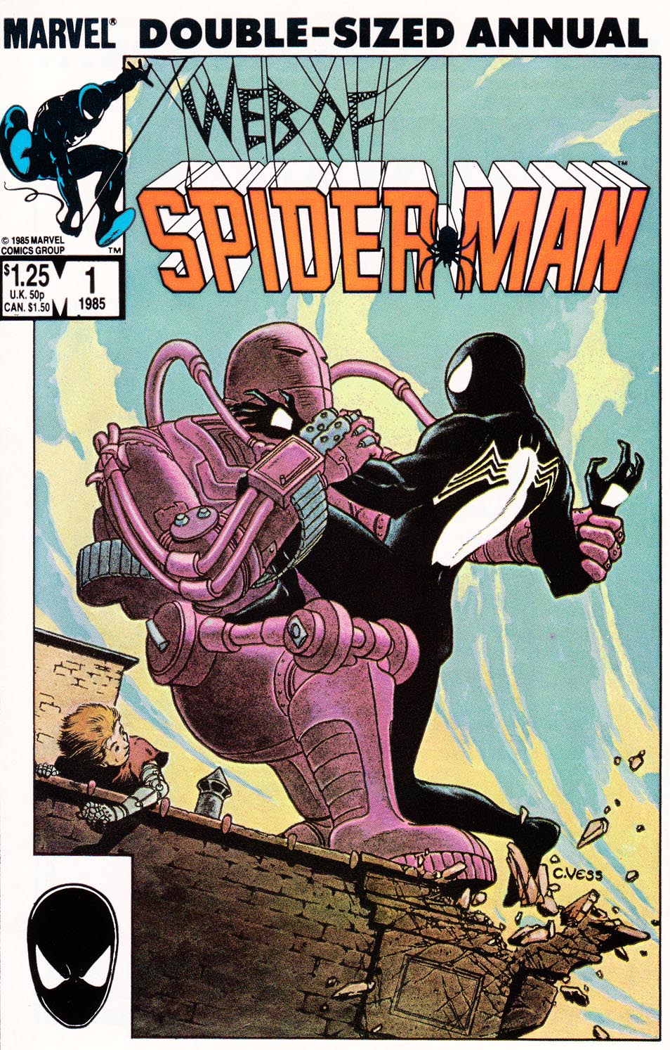 Web of Spider-Man (1985) _Annual_1 - Page 1