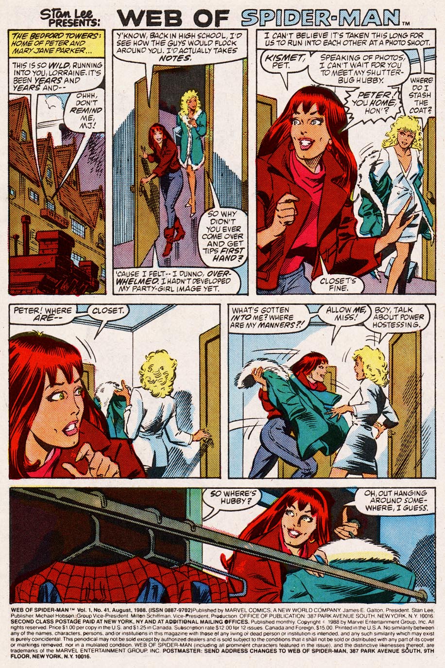 Web of Spider-Man (1985) Issue #41 - Page 2
