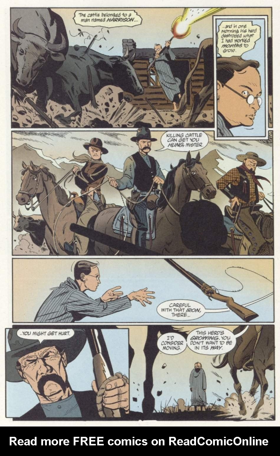 Weird Western Tales (2001) Issue #1 - Page 21