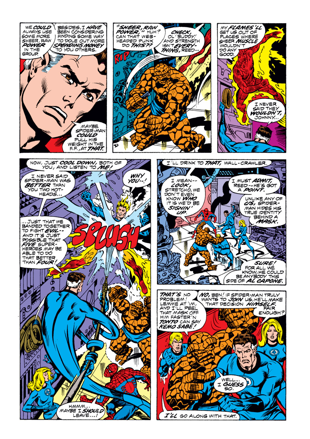 What If? (1977) 1_-_Spider-Man_joined_the_Fantastic_Four - Page 11