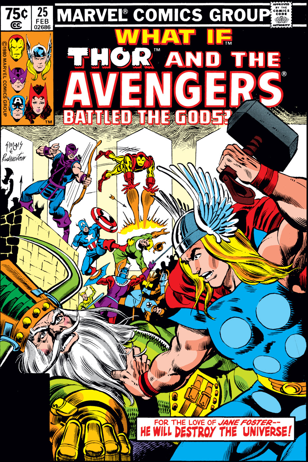 What If? (1977) 25_-_Thor_and_the_Avengers_battled_the_gods - Page 1