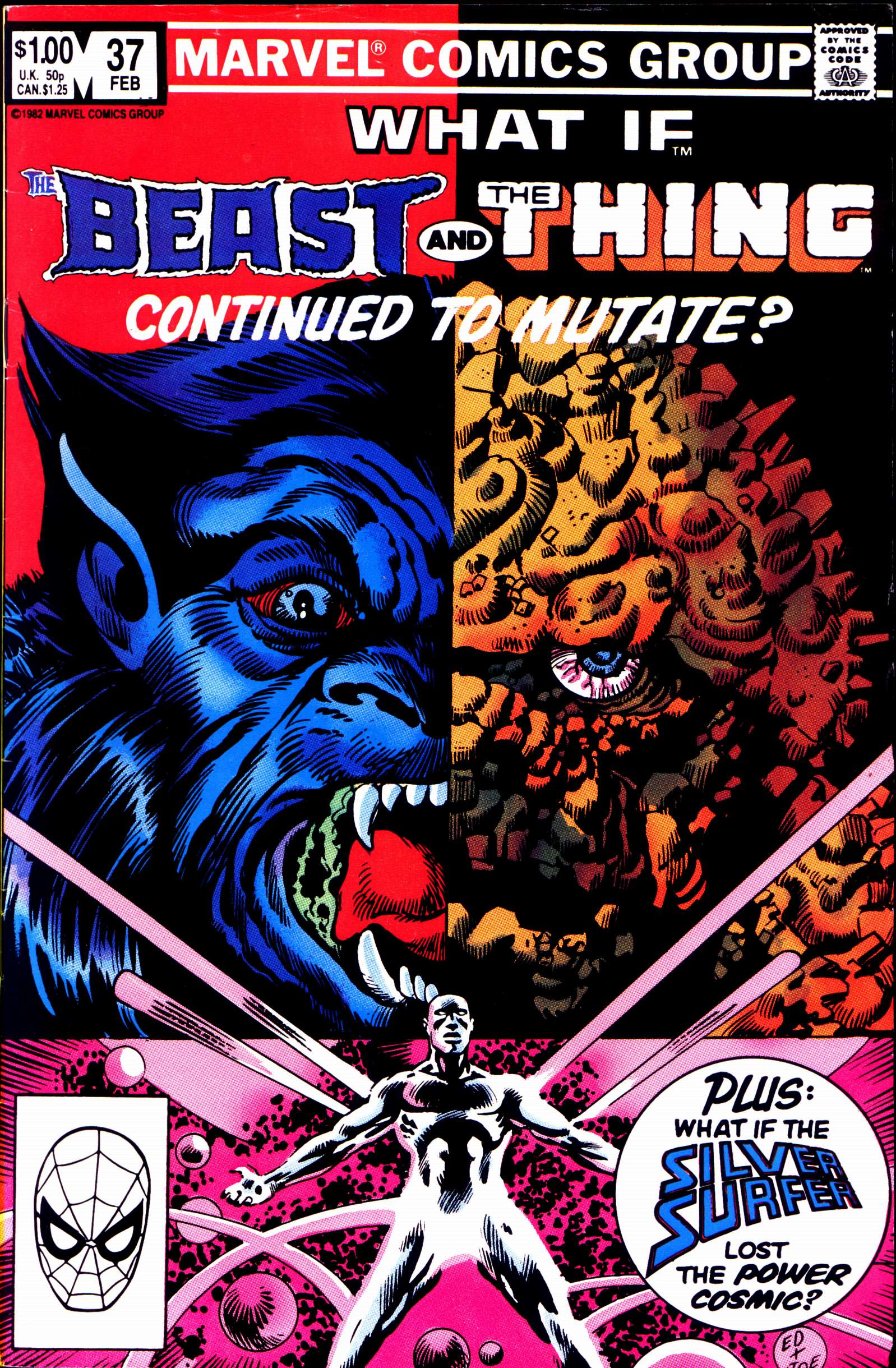 What If? (1977) 37_-_What_if_Beast_and_The_Thing_Continued_to_Mutate - Page 1