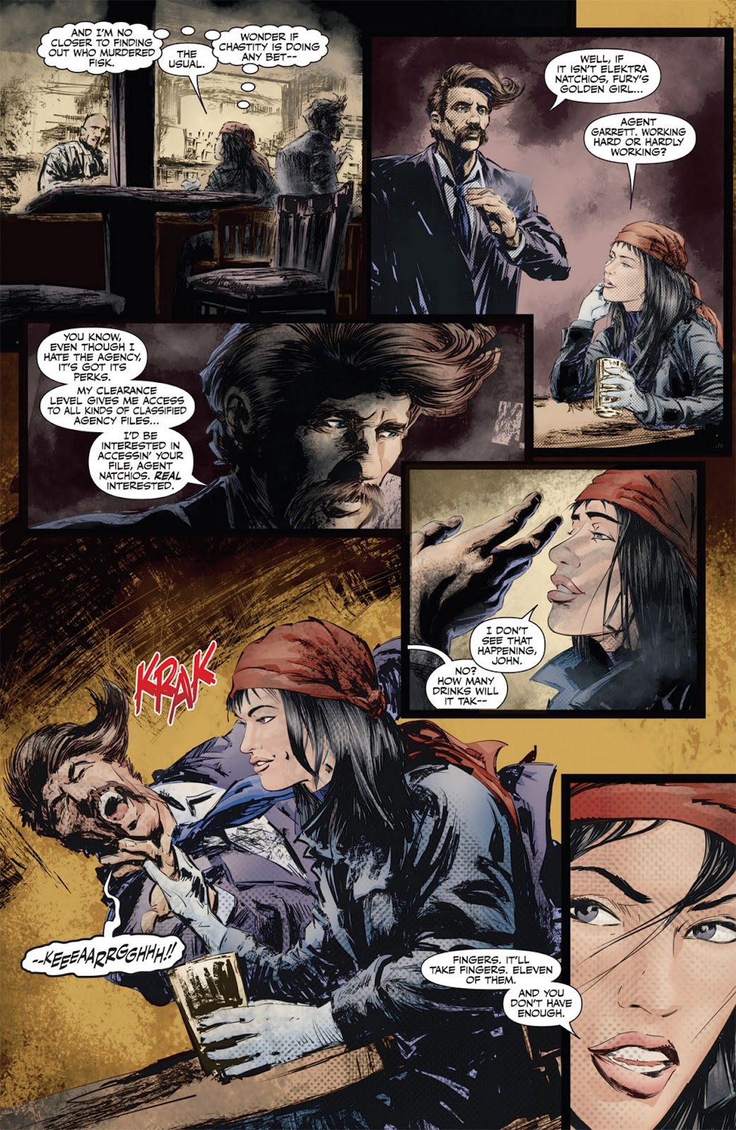 What If? Daredevil vs. Elektra Full - Page 15