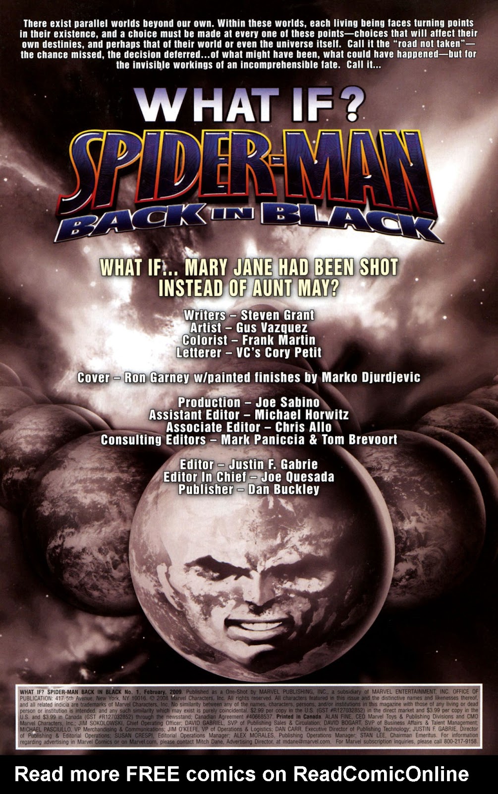 What If? Spider-Man Back in Black Full - Page 2