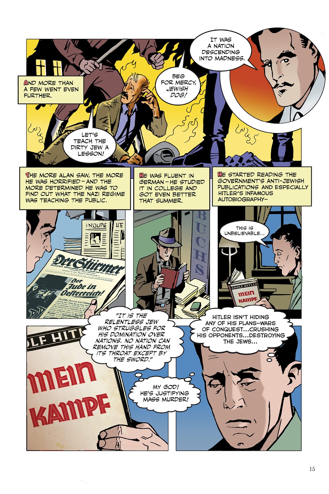 Whistleblowers: Four Who Fought to Expose the Holocaust to America TPB - Page 13