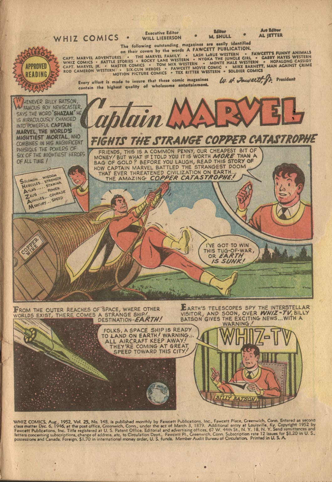 WHIZ Comics Issue #148 - Page 3