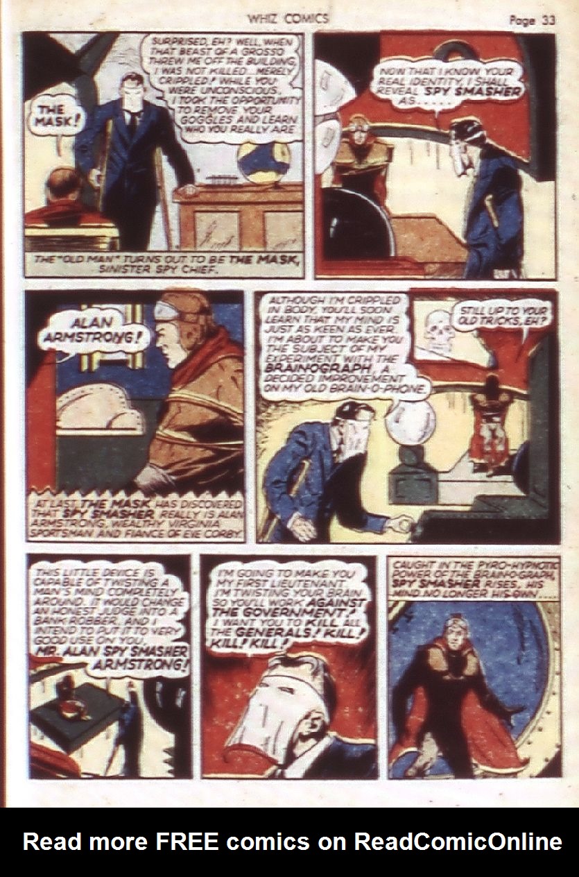 WHIZ Comics Issue #15 - Page 35